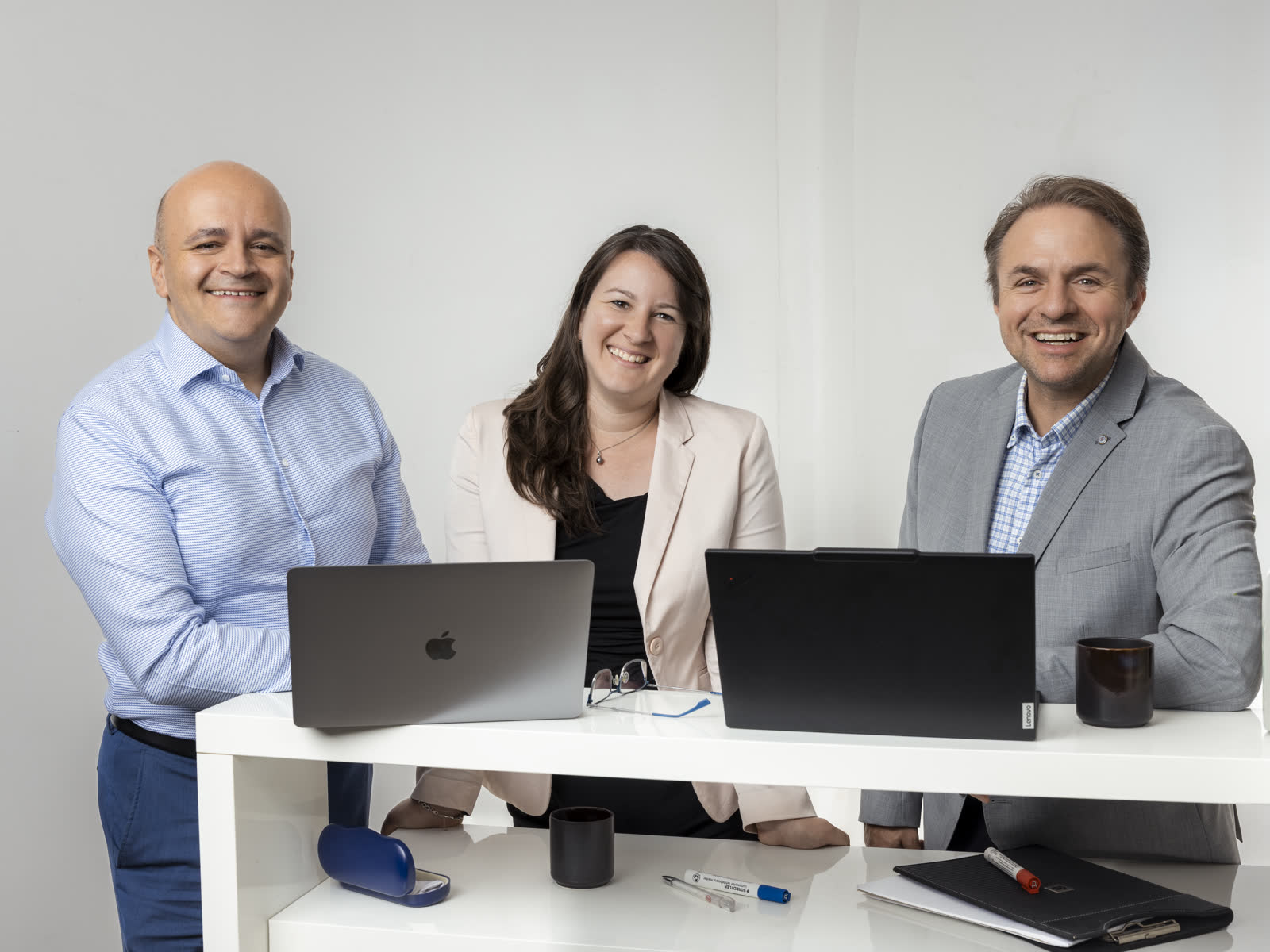 Das Intrasap-Team bei der gemeinsamen Arbeit